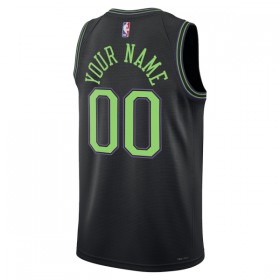 NBA Mænd Trøje New Orleans Pelicans Custom 2025-26 Nike City Edition Sort Swingman